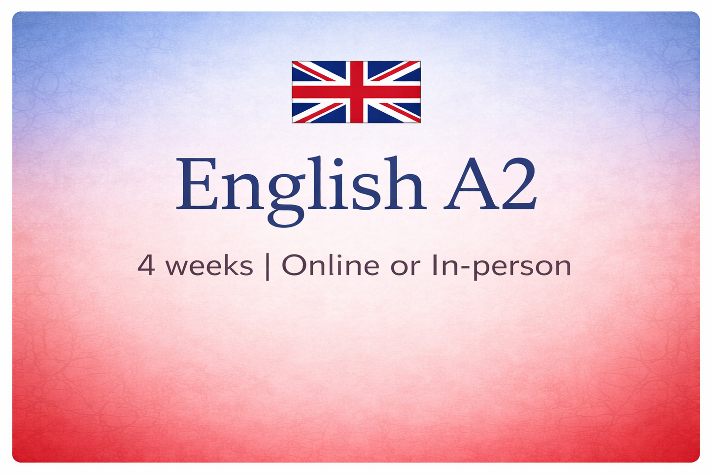 A2 English Course