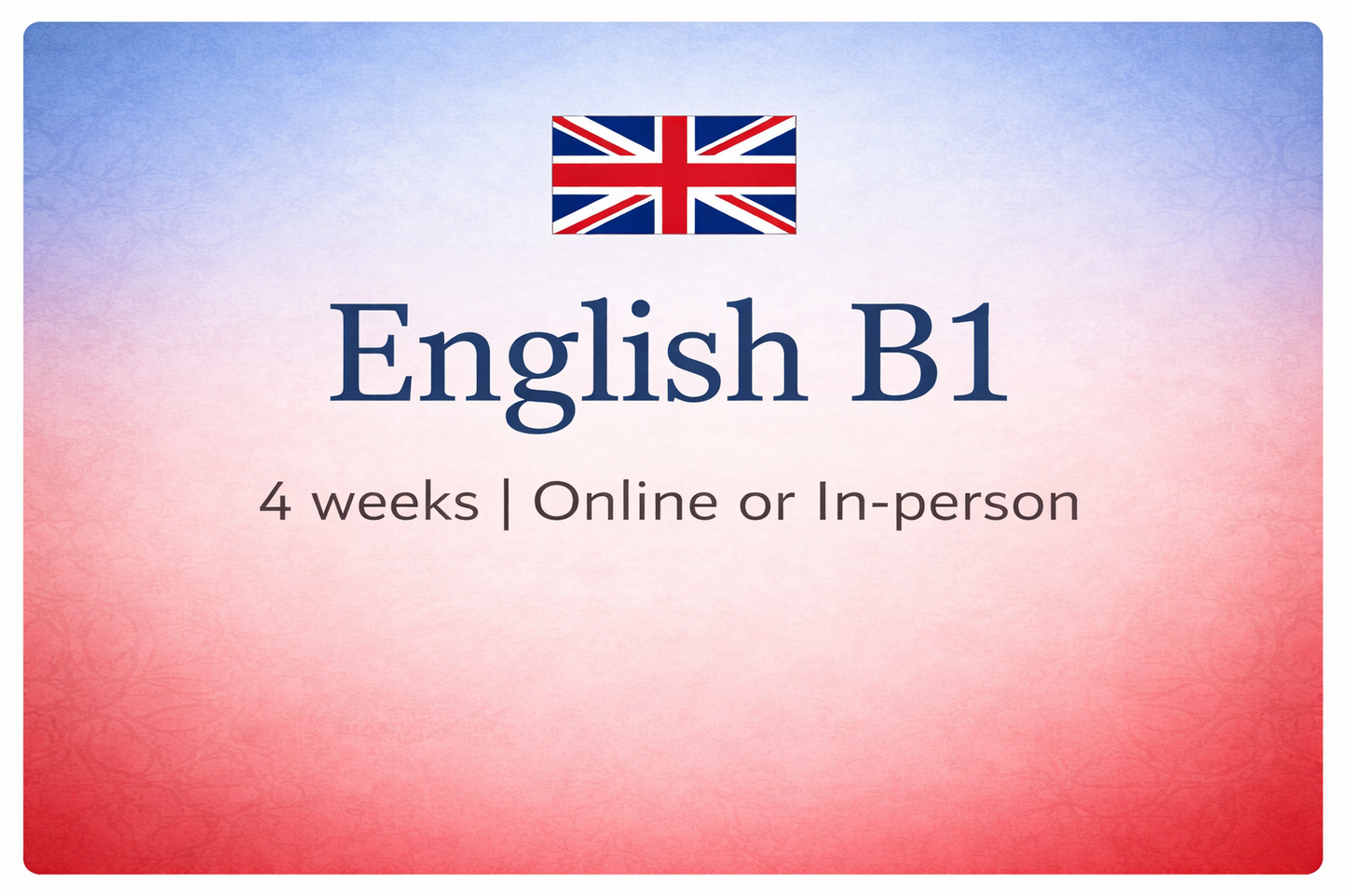 B1 English Course