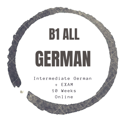 Course German B1 ALL - Intermediate German + EXAM