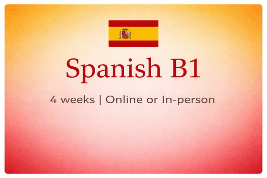B1 Spanish Course