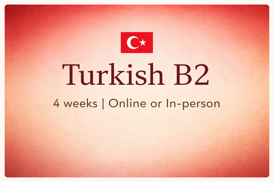B2 Turkish Course