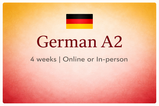 A2 German Course