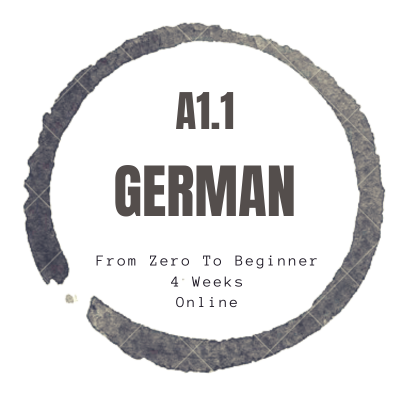 Course German A1.1 - From Zero to Beginner